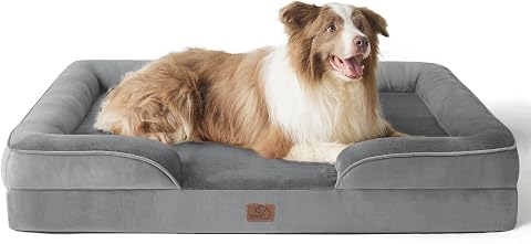 XL Orthopedic Waterproof Dog Bed for Extra Large Size Dogs
