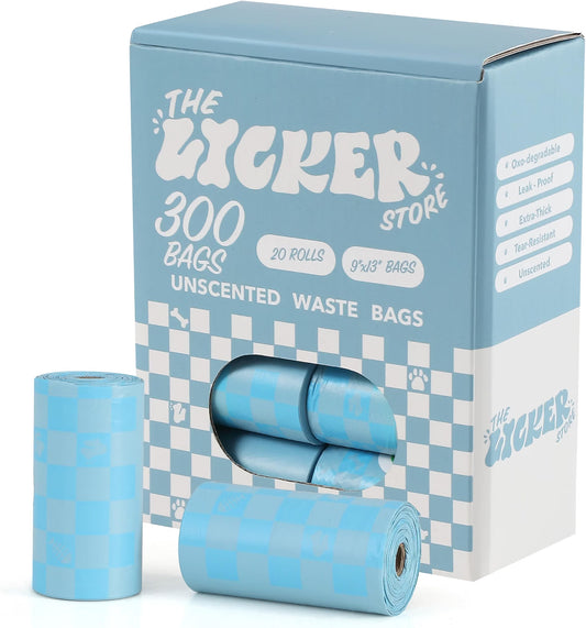 Pawfect Dog Poop Bags Rolls – Biodegradable Poop Bags, Compostable Dog Waste Bags, BPI Certified Pet Waste Bags, Unscented, Large, Puppy Poo, Earth Friendly, Bolsas Para Perros Popo (240 Counts)