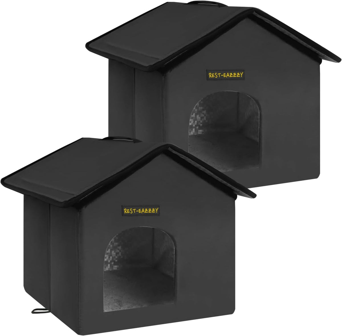 Rest-Eazzzy Outdoor Cat House for Feral Cats,Weatherproof & Insulated