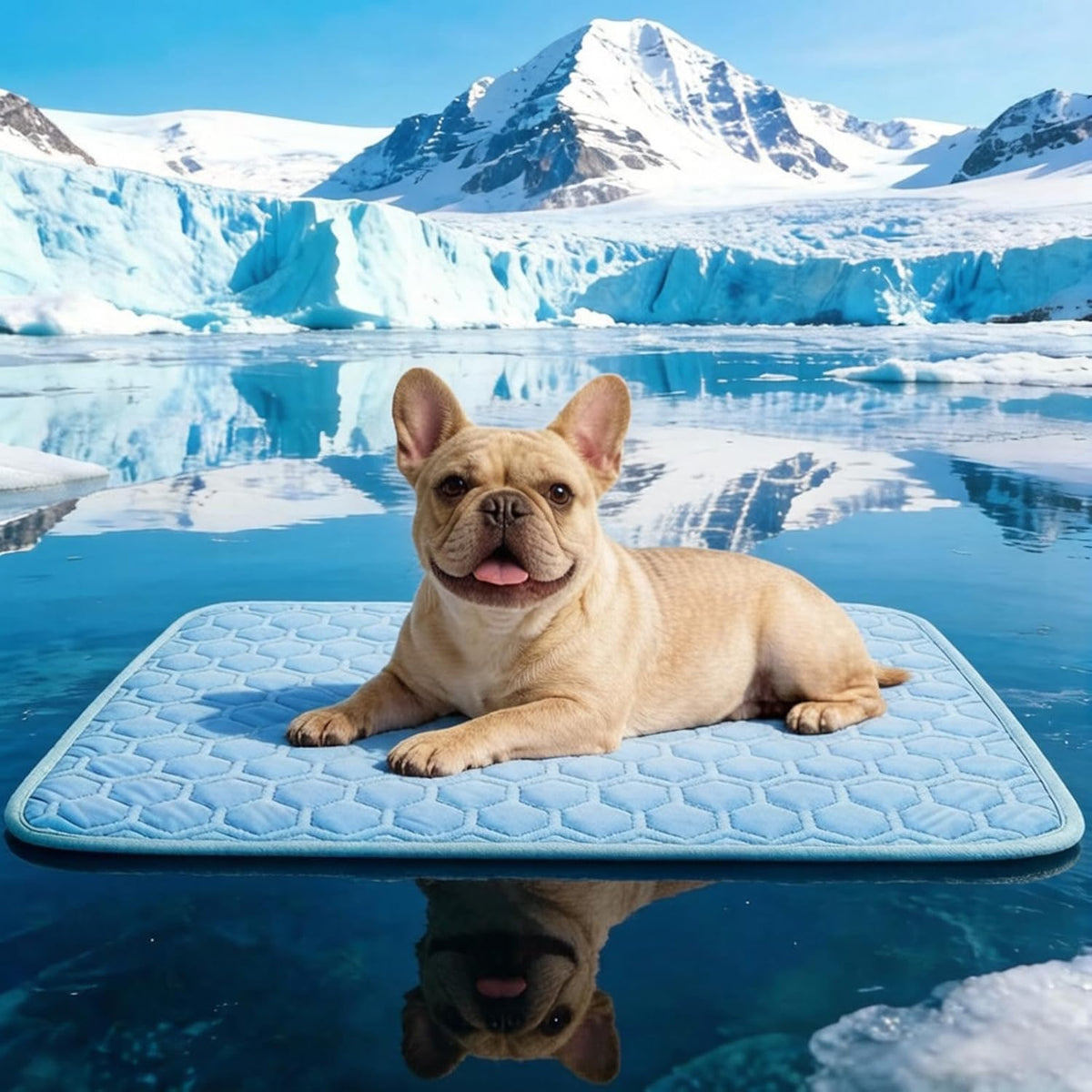 CATISM Summer Cat Cooling Mat Cooling Mat for Cats with U-Pillow