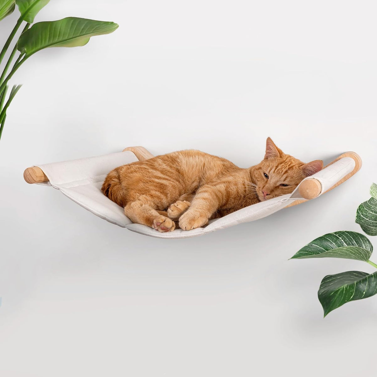 7 Ruby Road Cat Wall Hammock for Large Cats, Cat Wall Bed