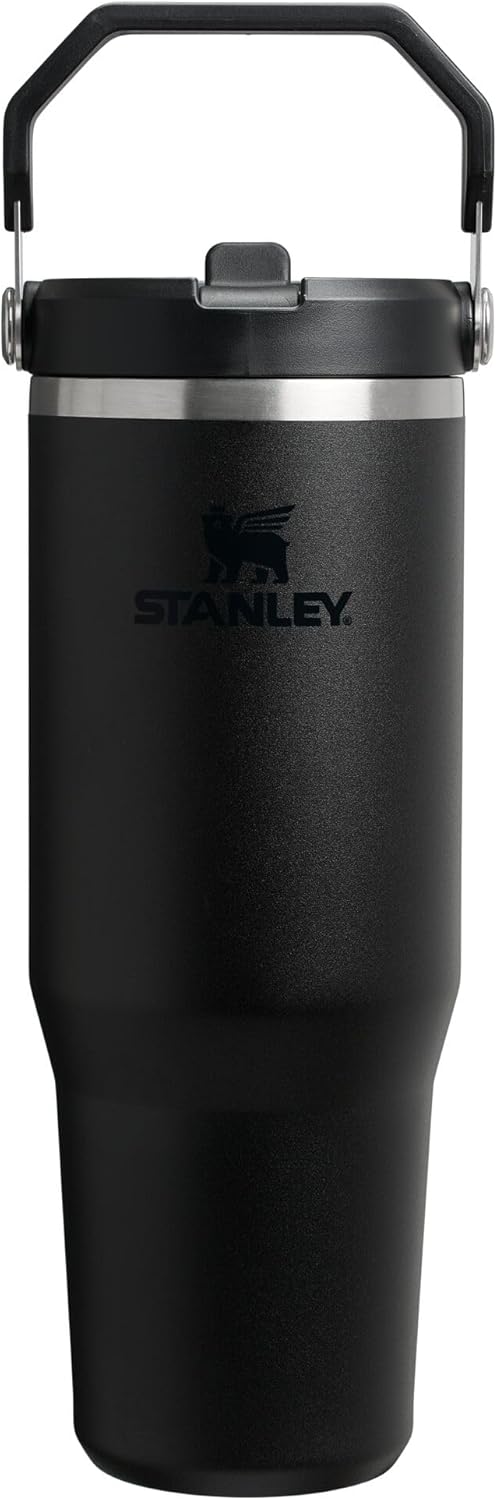STANLEY Iceflow 2.0 Flip Straw Tumbler, 30 Oz, Black 2.0