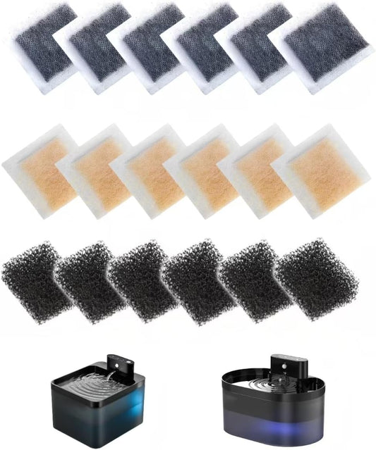 Cat Water Fountain Cordless, Pet Water Fountain, 74Oz/2.2L