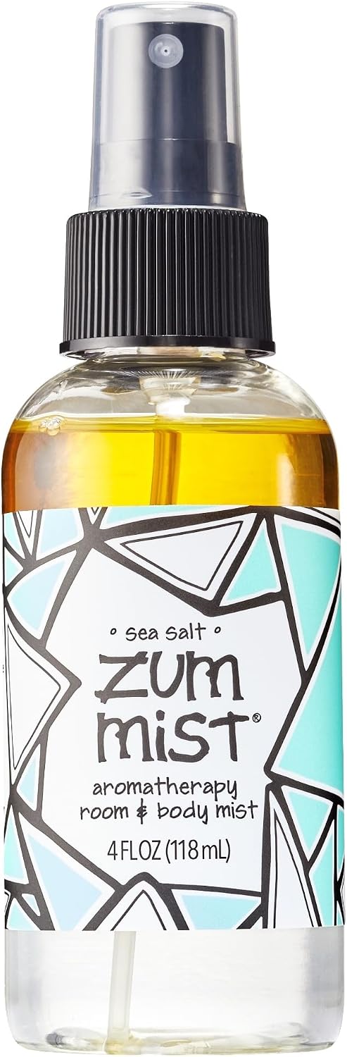 Zum Indigo Wild Mist Room & Body Spray - Aromatherapy Essential Oil Spray - Natural Body Mist & Room Spray - Sea Salt Scent - 4 Fl Oz