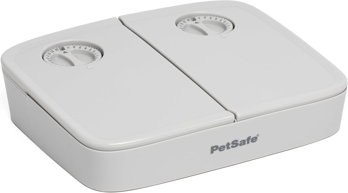 Petsafe Analog 2 Meal Pet Feeder, Dog & Cat, 3 Cup/16 Oz, Tamper-Resistant