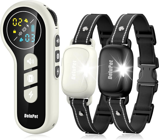 Shock Collar for Dogs 2 Pack- 4500Ft Dog Training Collar with Remote