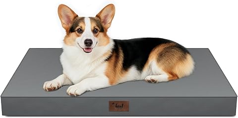 Waterproof Outdoor Dog Bed Large Sized Washable Crate Pad Orthopedic 35*22"