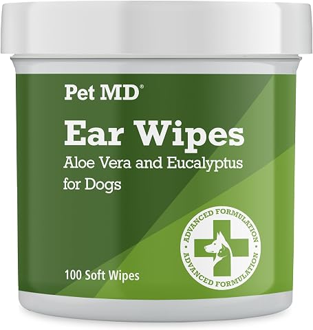 Ear Mites Treatment for Dogs & Cats - Cat Ear Mite Treatment with Aloe Vera, Kills on Contact & Soothes Itching, Vet-Recommended Formula for Pets Ear Cleaning, Fast-Acting 0.75Oz Bottle