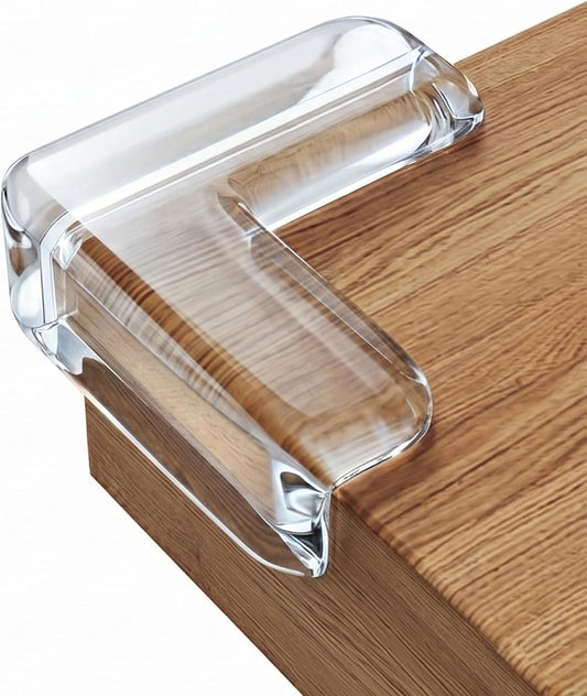 Extra Large & Super Safe Baby Corner Covers - 16 Pack Clear Corner Guards for Furniture, Super Stick, Effectively Prevent Baby from Sharp Edges, Easy Installation Child Set (Circular)
