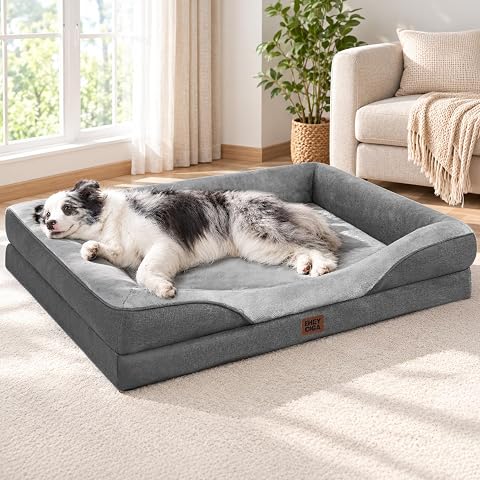 MIXJOY Orthopedic Dog Bed Comfortable Donut Cuddler round Pet Beds Ultra Soft Washable Dog and Cat Cushion (20''/23''/30'') (23'', Brown)