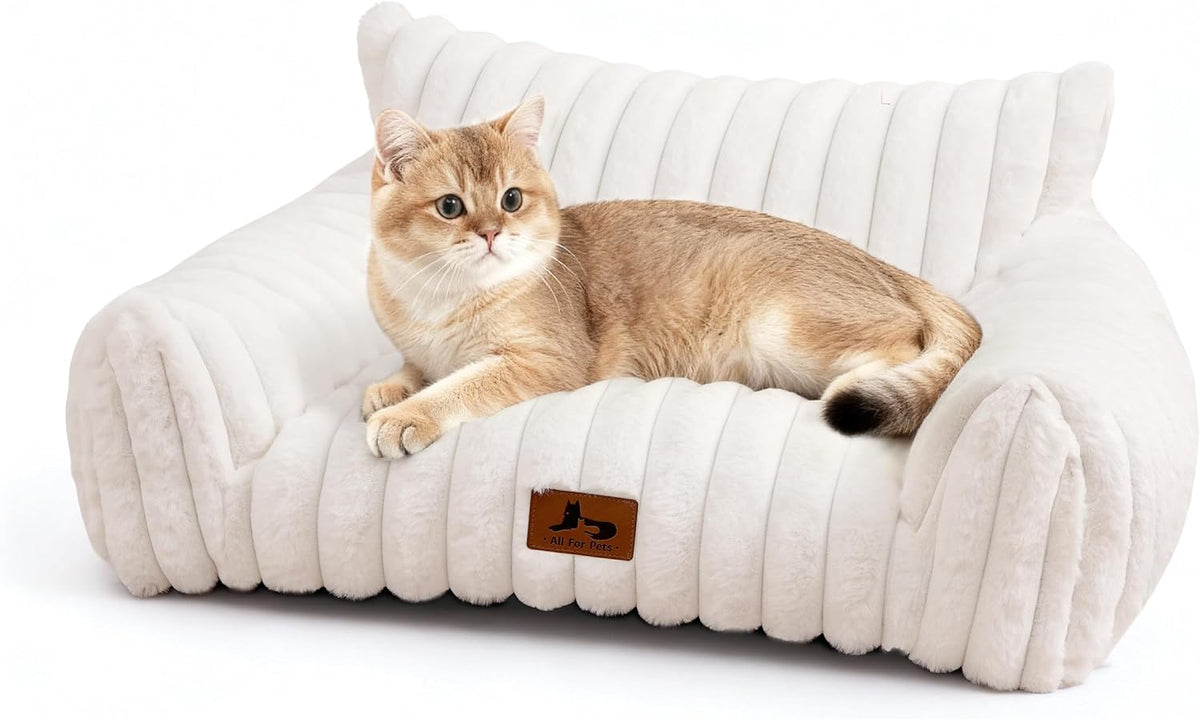 Cat Couch for Pets, Cute Cat Bed for Indoor Cats