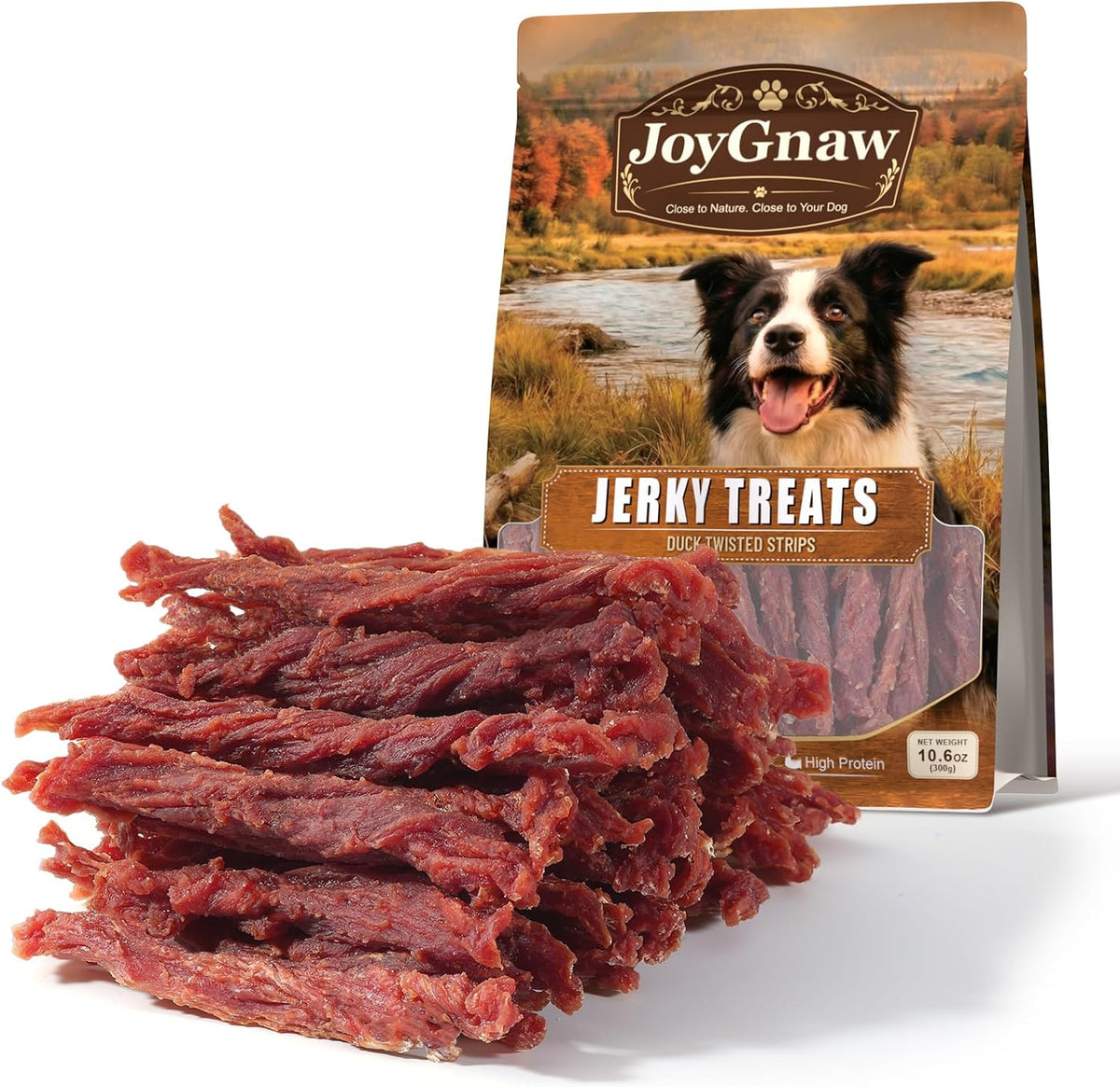 Dog Treats Duck Jerky Twists Hypoallergenic 10.6 Oz