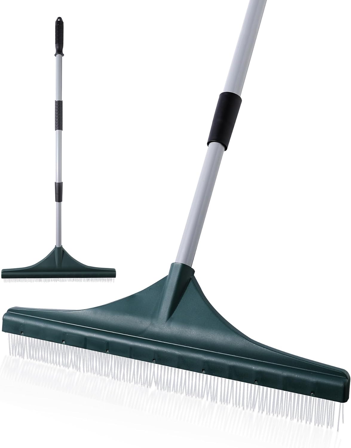Yocada Artificial Turf Rake Grass Brush Broom Carpet Lawn Leaf Rake 56.69"