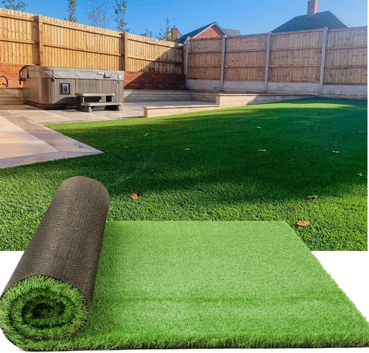 Petgrow Luxurious Artificial Grass 1.77 Inch Ultrathick Turf 7 X 15 Feet