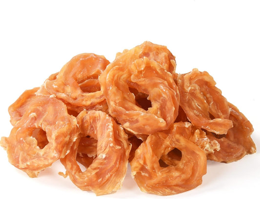 Pawmate Dog Treats Chicken Jerky Rings Dog Training Treats Snacks 10.6 Oz