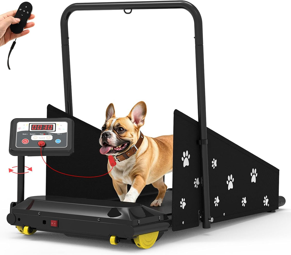 CIIHI Dog Treadmill for Medium Small Dogs - Low Noise Pet Running Machine