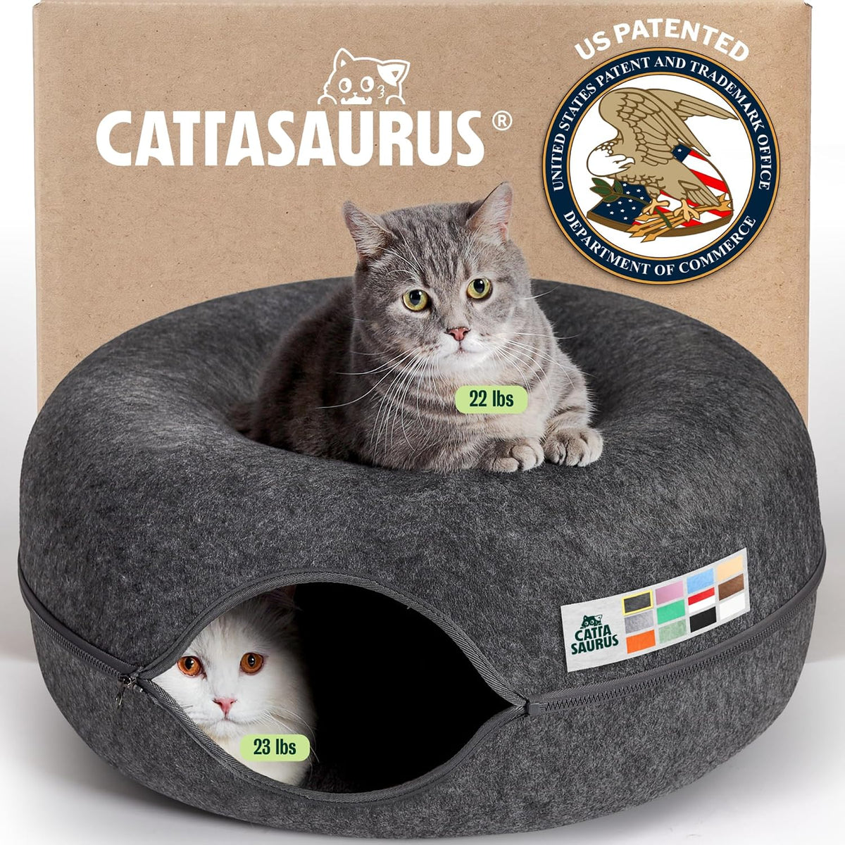 SHA CERLIN 61.5In Cat Tree Tower, Multi-Level Activity Center with Cozy Perch, Star-Shaped Platform, Moon Jumping Board, Sisal Scratching Posts, Hanging Toy Balls for Indoor Feline, Black and White