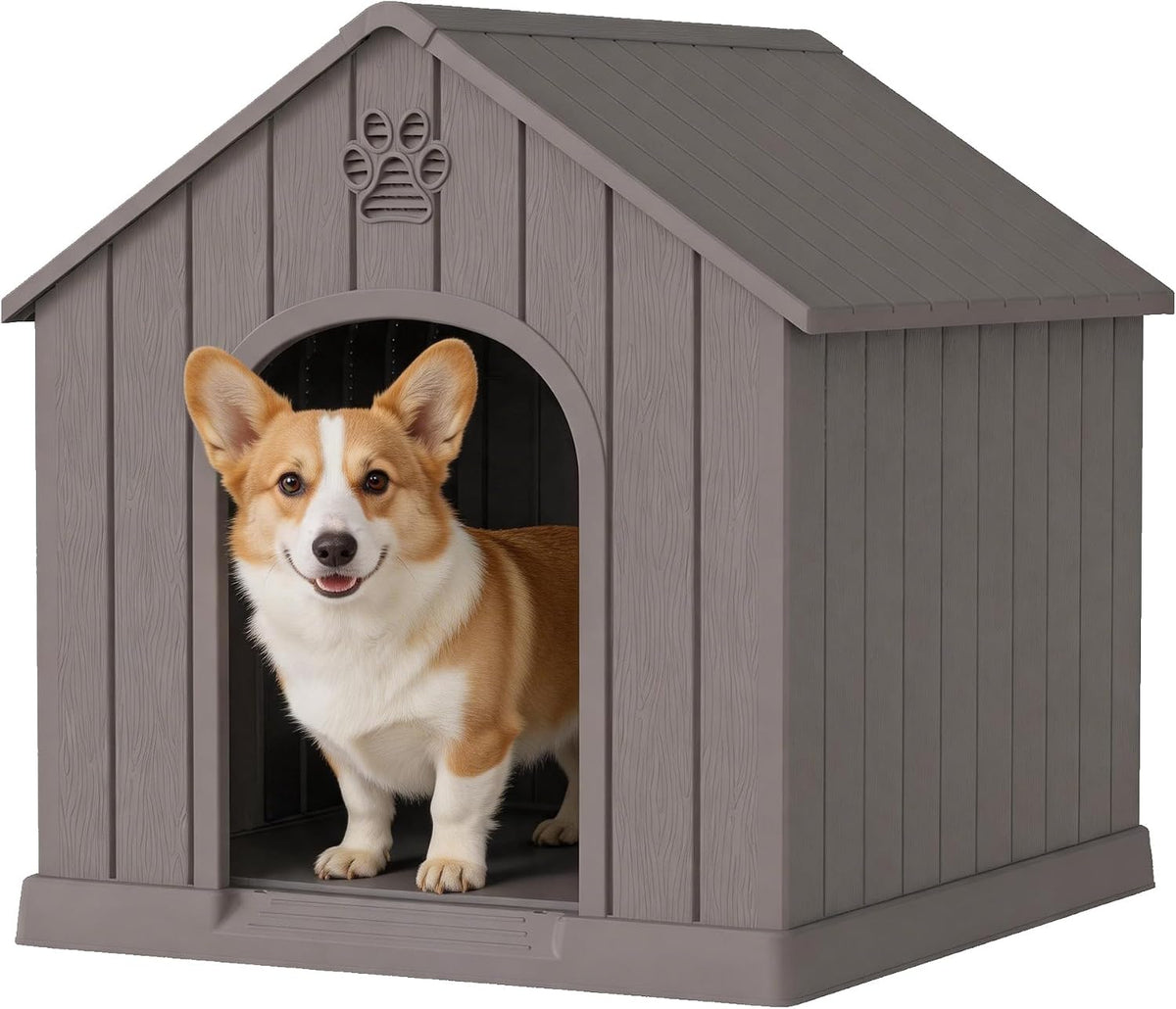 Indoor Dog House, Soft Warm Glow Dog Cave for Medium & Large Dogs