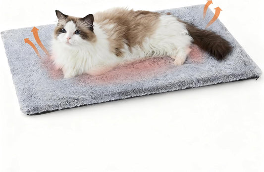 Bedsure Self Warming Cat Bed Mat,Medium Pet Extra Warm Self Heating Cat Pad