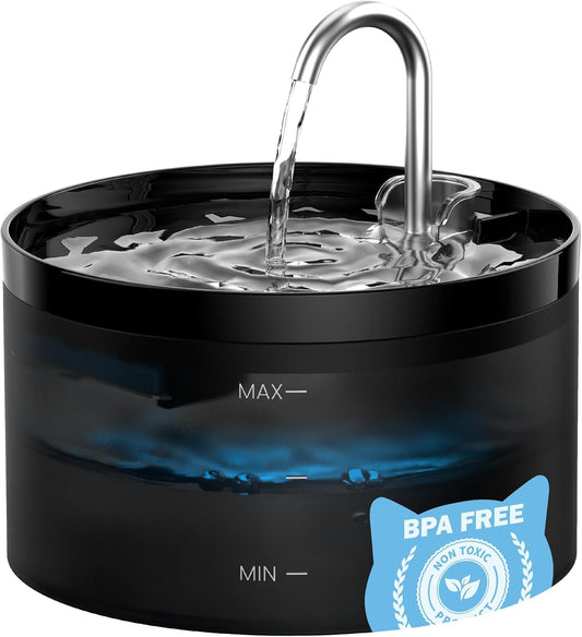 Cat Water Fountain: Dog Bowl Fountains - Automatic Pet Dispenser