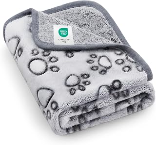 Luciphia Dog Blanket 3 Pack, Soft Cozy Fleece Throw for Puppy Cat,23"X16"