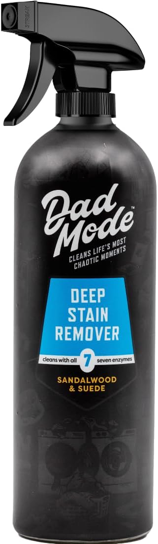 Dadmode 7 Enzymes Deep Stain Remover of Clothes, Grease, Blood & Wine, 16Oz