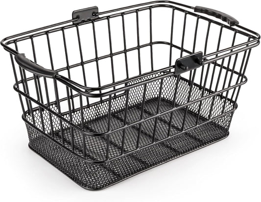 CXWXC Front Bike Basket with Handle– Detachable Bicycle Basket