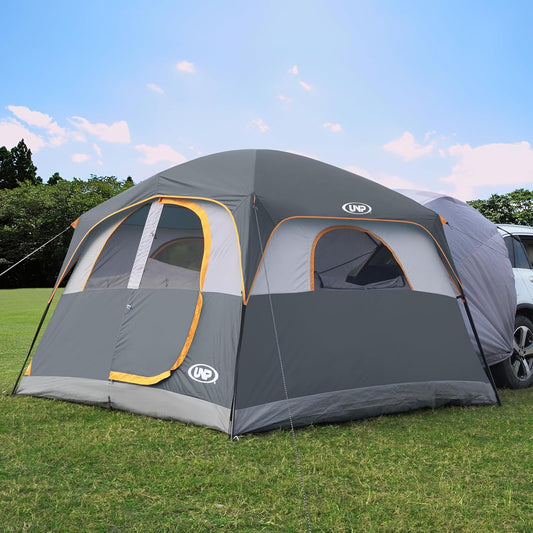UNP SUV Tents for Camping 6 Person Car Camping Tailgate Tent for Outdoor