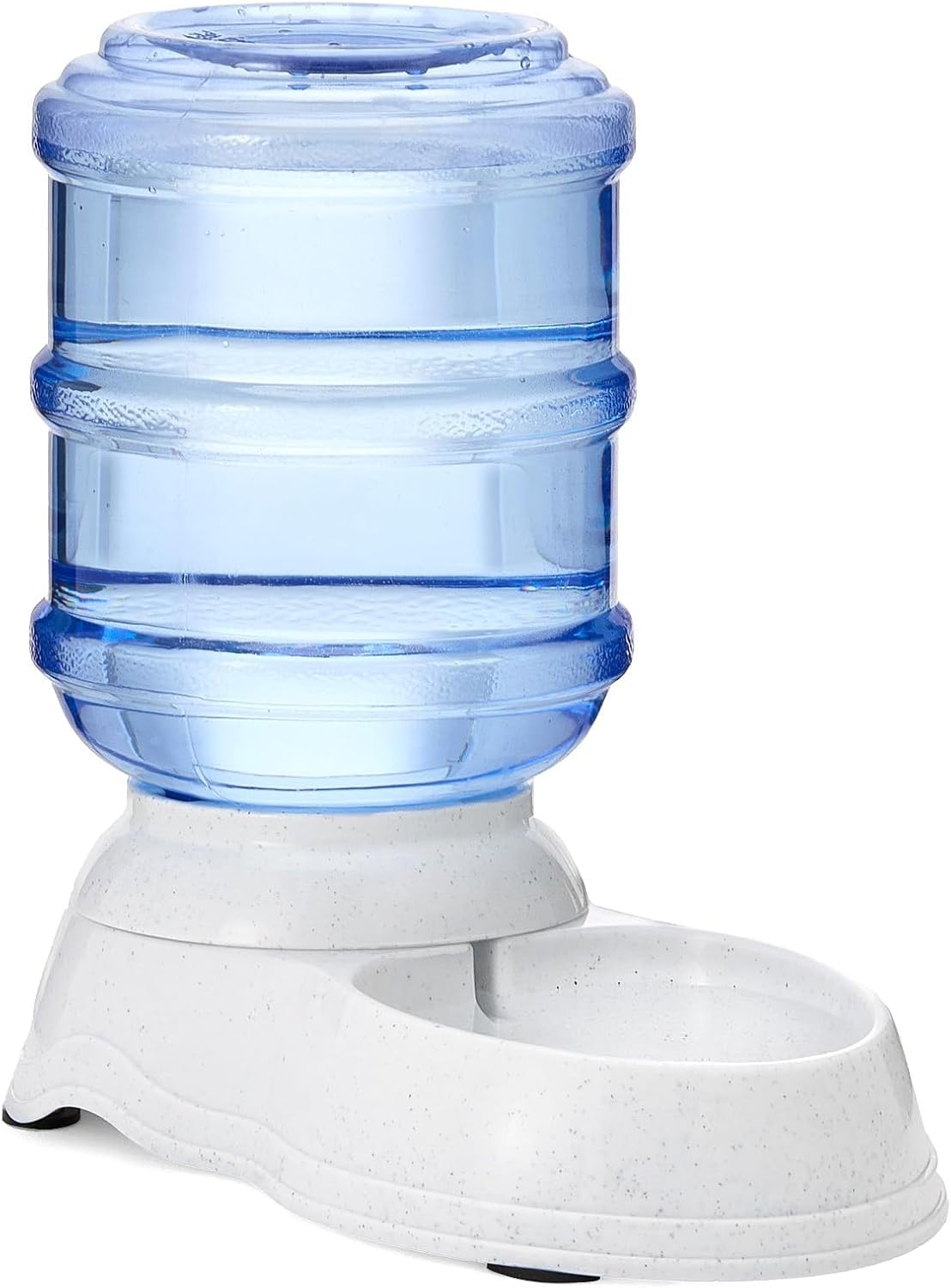 Amazon Basics Gravity Pet Water Dispenser for Cat and Dog, Easy to Clean, 135.3Fl.Oz Capacity, Small