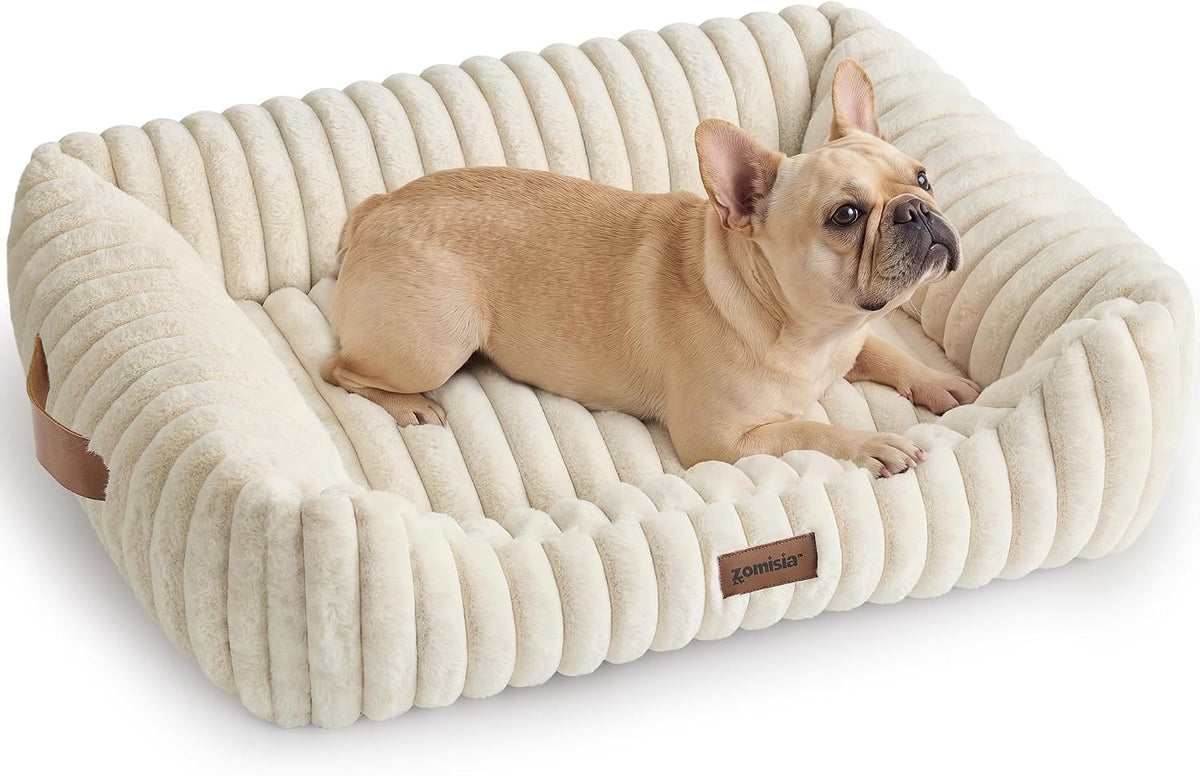 ZOMISIA Orthopedic Dog Bed for Medium Dogs with Washable Cover, 30X24''