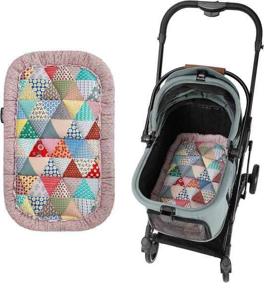 Beberoad Reversible Pet Stroller Mat - Double-Sided Cooling and Warming Mat, Washable Mat, Suitable for Cats and Medium-Sized Dogs, Use in All Seasons