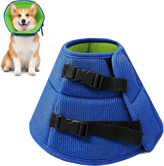 Soft Dog Cone Collar to Stop Licking, Recovery Collar after Surgery, L