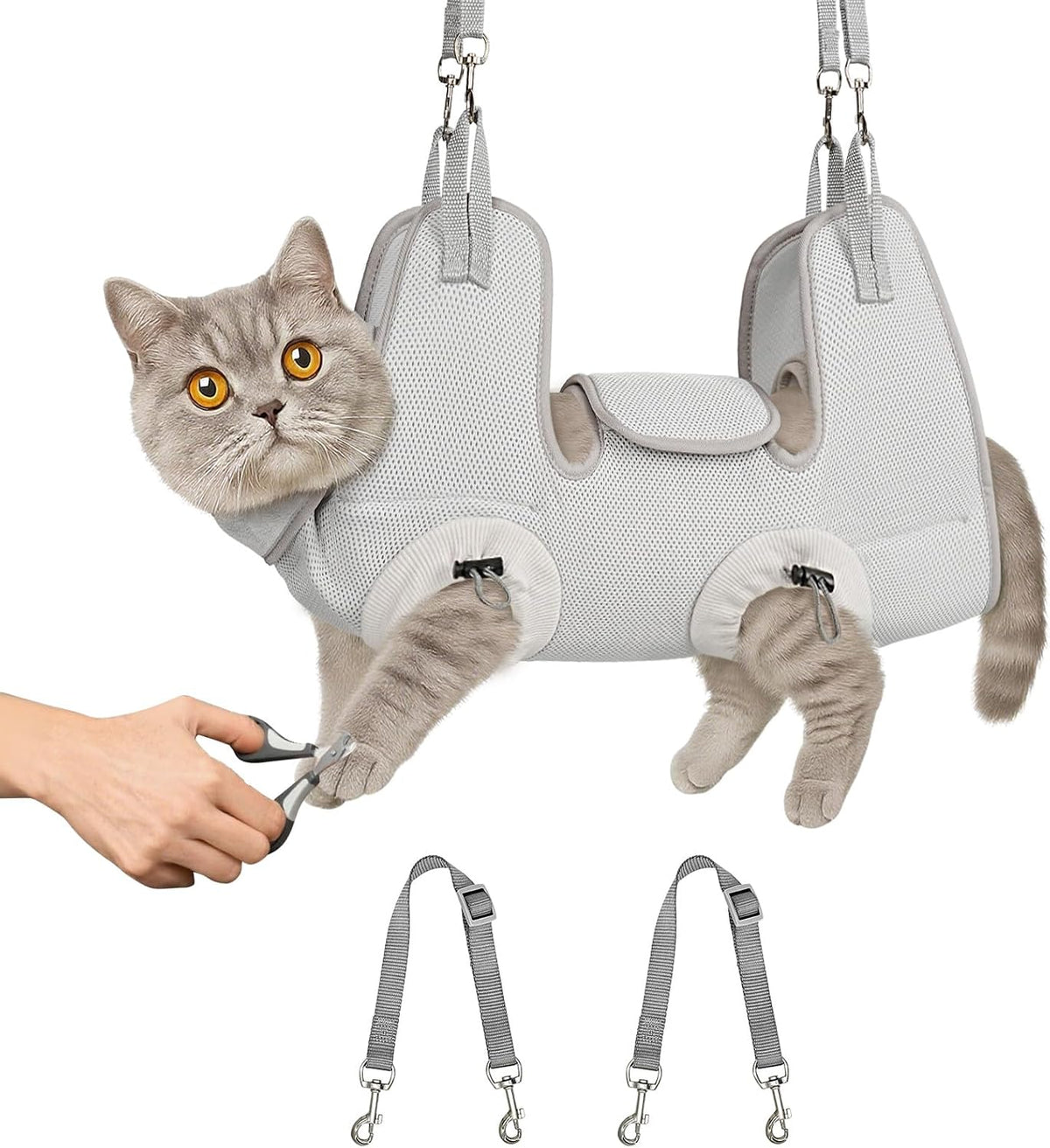 Patiencet Cat Grooming Hammock Kit