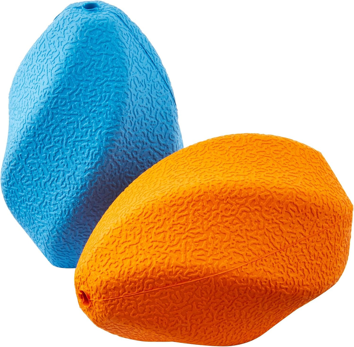 Amazon Basics Interactive Durable Natural Rubber Dog Treat Dispensing Enrichment Chew Toy for Medium Dogs, Multi Color, 2-Pack