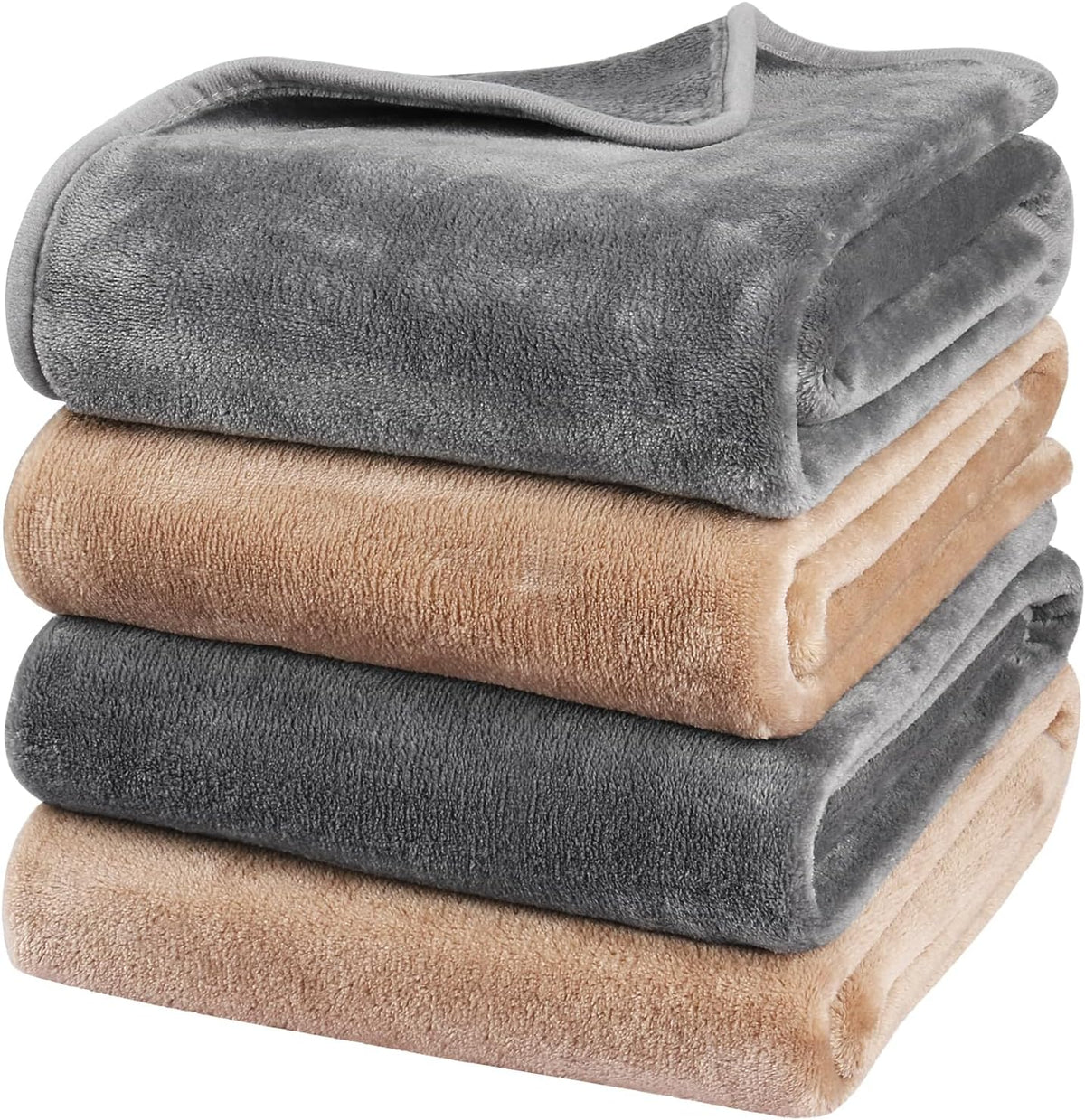 Onarway Dog Blanket Washable for Puppy: 4 Packs Dog Blankets 40”X28”