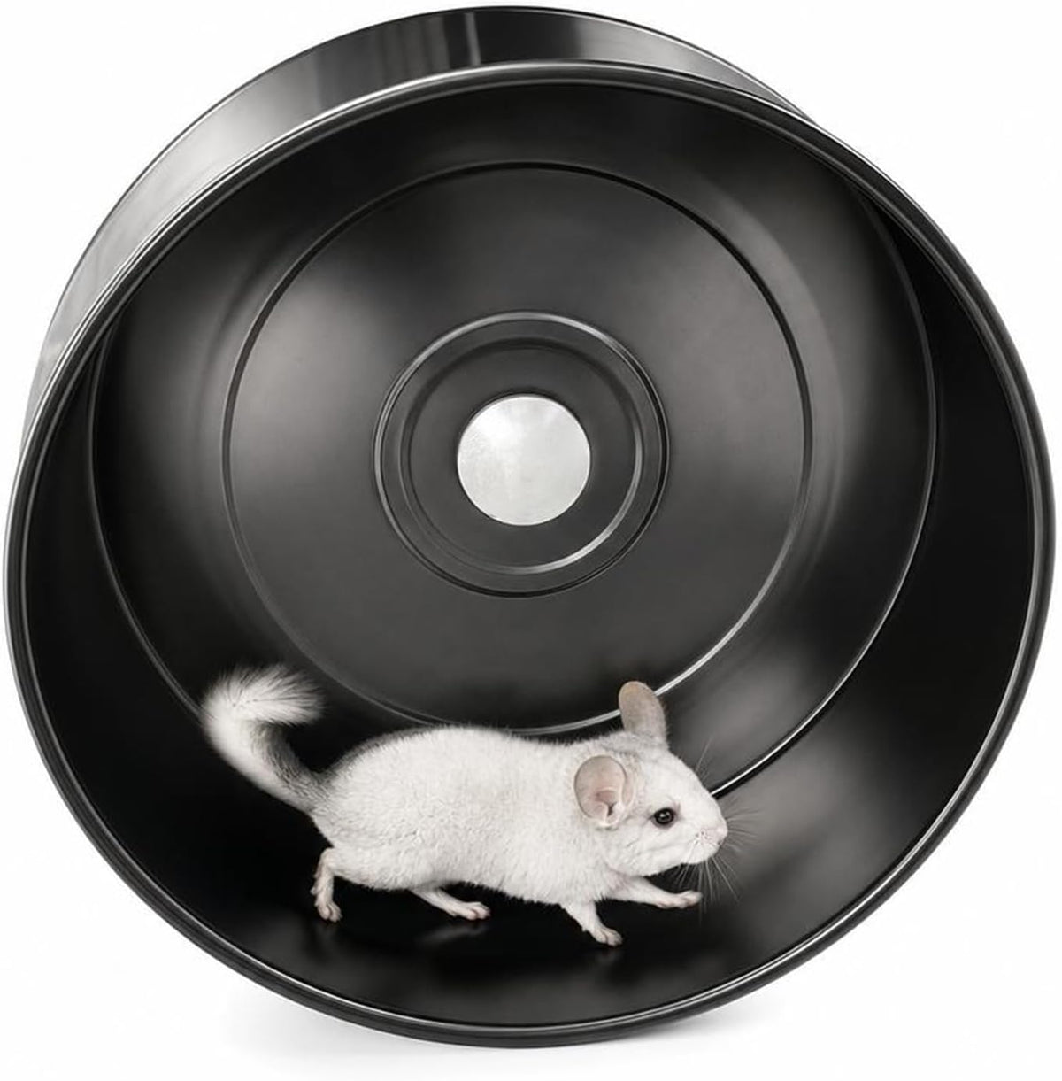 15" Aluminum Alloy Silent Chinchilla Exercise Wheel