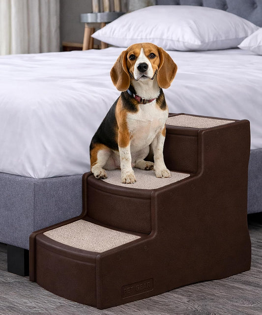 Pet Gear Easy Step III Pet Stairs, Coffee Bean
