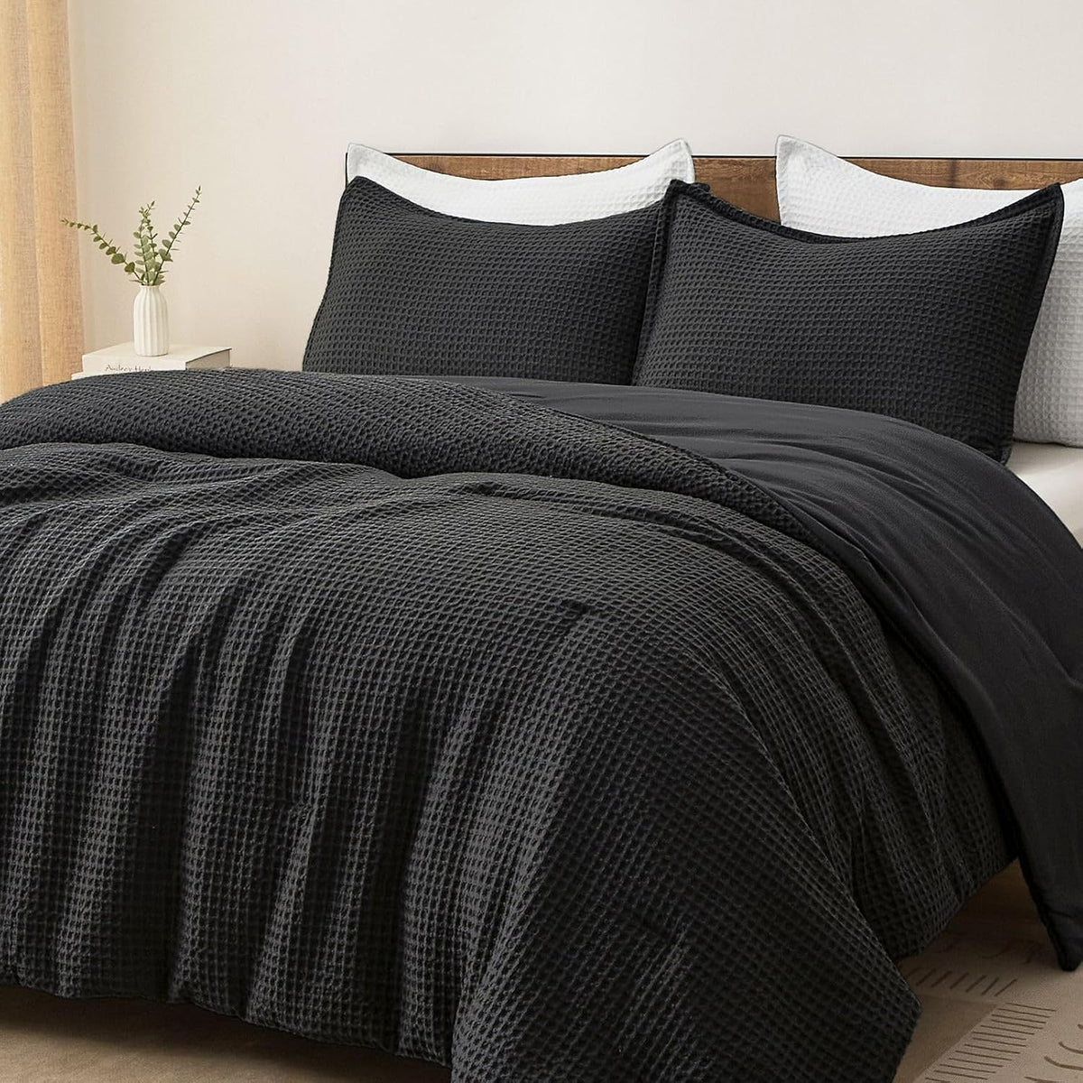PHF Luxury Soft Fleece Blanket King Size for Bed No-Shed Oak 108"X90"